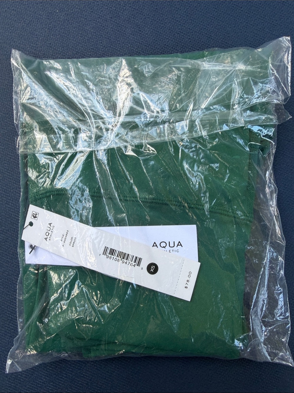 Aqua athletic high rise 7/8 leggings